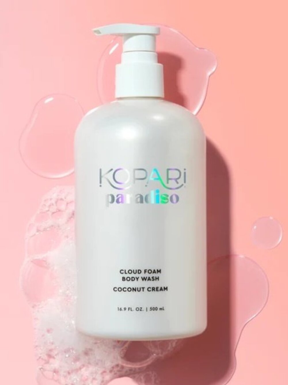Kopari Paradiso Cloud Foam Body Wash in Coconut Cream 16.9 oz